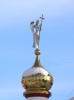 Завершение колокольни Храма Новомучеников и Исповедников Российских, г. Чебоксары, Чувашская Республика